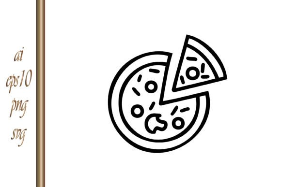 Download Doodle Pizza Icon Sketch Food Vector - Premium Resources